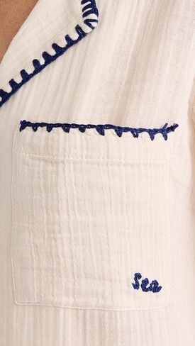 Sea Women's Desiree Double Gauze Pajama Set in Saudi Arabia