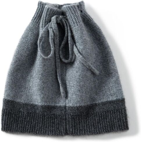 Amazhiyu Unisex Wool Beanies Hats Knit Winter Cap Women Drawstring Neck Warmer in Saudi Arabia