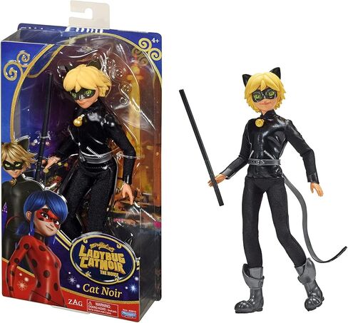 Miraculous Ladybug & Cat Noir Movie Exclusive 11" Cat Noir Action Doll in Saudi Arabia