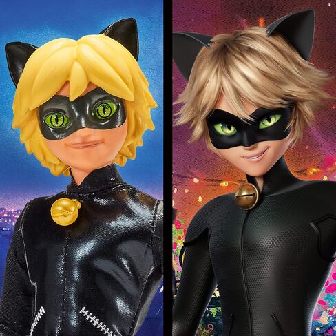 Miraculous Ladybug & Cat Noir Movie Exclusive 11" Cat Noir Action Doll in Saudi Arabia