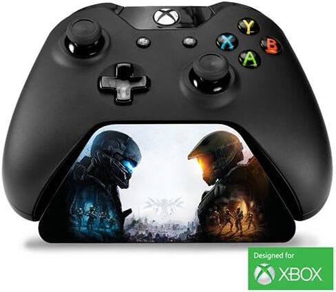 إصدار خاص من جهاز التحكم Gear Halo 5 - حامل وحدة التحكم - مرخص رسميًا - Xbox One in Kuwait