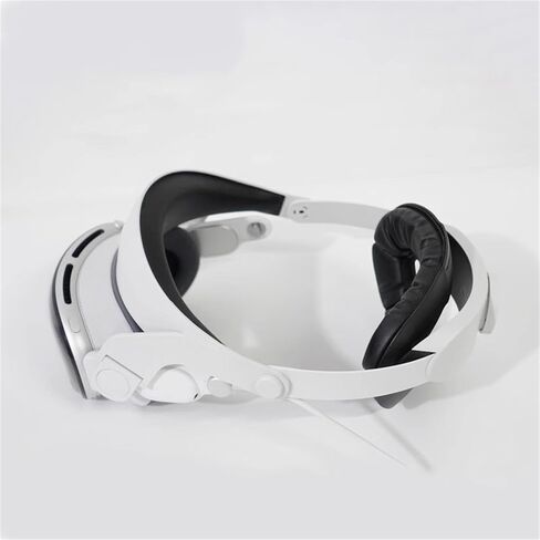 Adjustable Head Strap Compatible with Vision Pro Headset Headband with Elite Strap Comfy Cushion Pad Decompression Strap Ergonomics VR Accessories in Saudi Arabia