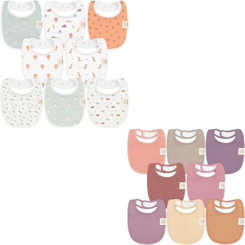 8 مرايل أطفال عضوية من KeaBabies للفتيات والفتيان و8 مرايل أطفال عضوية للفتيات والفتيان - مرايل أطفال للتسنين للأولاد والبنات - مرايل لحديثي الولادة للفتيات والفتيان in Saudi Arabia