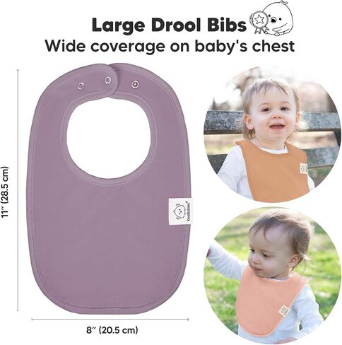 8 مرايل أطفال عضوية من KeaBabies للفتيات والفتيان و8 مرايل أطفال عضوية للفتيات والفتيان - مرايل أطفال للتسنين للأولاد والبنات - مرايل لحديثي الولادة للفتيات والفتيان in Saudi Arabia