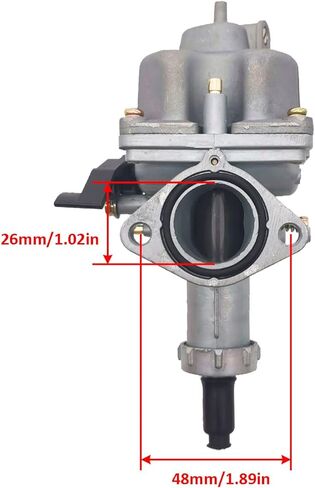 26mm PZ26 Carburetor Compatible with 1980-2013 XR100 R Recon CRF100F TRX250 CB125 XL125S GY6 150cc ATV QUAD Go-Kart Dirt Bike Buyang Coolsort Kazuma Taotao in Kuwait