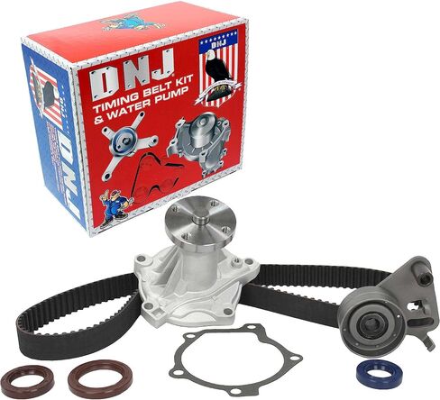 DNJ TBK305WP Timing Belt Kit with Water Pump for 1988-1997 / Honda, Isuzu/Amigo, Passport, Pickup, Rodeo, Trooper / 2.6L / SOHC / L4 / 8V / 2559cc / 4ZE1 in Saudi Arabia