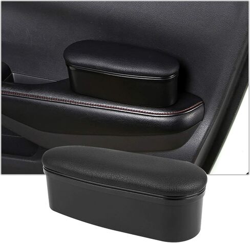 CDEFG Universal Fit Car Door Elbow Rest Side Door Arm Rest Storage Case Adjustable Height Arm Rest Comfort Fit for Driver Side and Passenger Side (Black) in Saudi Arabia