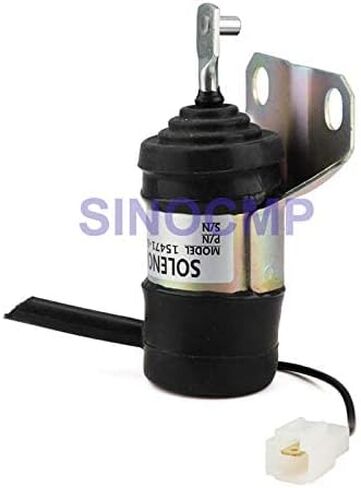 SINOCMP 15471-60010 052600-1001 قطع الديزل 052600-1000 12 فولت الملف اللولبي لوقف الوقود لجرار كوبوتا دينسو كوبوتا in Saudi Arabia