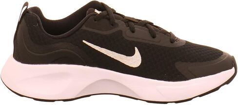 حذاء Nike Wearalladay الرياضي من Ragazzo CJ3816-002، أسود/فضي، 5 للأطفال الكبار in Saudi Arabia
