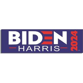 Gear Tatz - Biden/Harris 2024 - Political,Democrat,Liberal - Car Magnet - 9.75 x 2.75 inches - Professionally Made in The USA (Magnetic, X1)