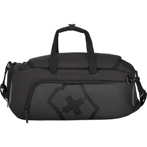 Victorinox Touring 2.0 Travel 2-in-1 Duffel - Modern, Durable Duffel Bag & Backpack for the Gym, Pool, or Trail - Features Shoe Compartment - 38 Liters, Light Gray