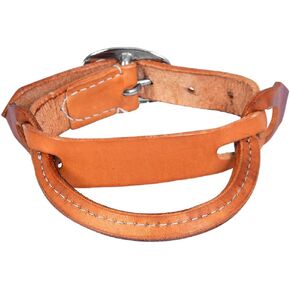 HILASON Horse Saddle Safety Leather Night Latch Adjustable Handle