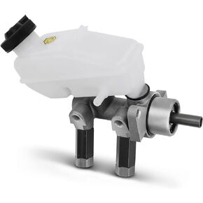 A-Premium Brake Master Cylinder with Reservoir and Cap Compatible with Chevrolet and Pontiac Vehicles - For Aveo 2004-2006, Wave 2006, Non-ABS, Manual trans - Replaces 133131M, 93742290