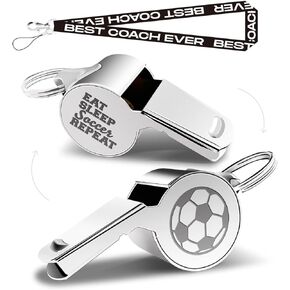 Whistles with Lanyard, Coach Whistle, Gifts, Coach Gifts for Men Women-3