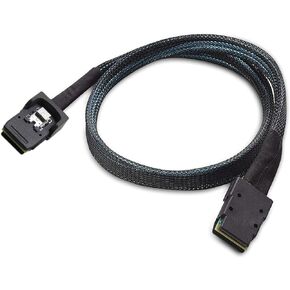 Internal 36 Pin Mini SAS SFF-8087 to Mini SAS SFF-8087 Data Cable Male Cord for Server, Raid Controller, SAS/SATA HBA, Data Storage System (50cm/1.65ft)