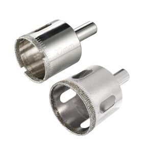 uxcell 32mm, 35mm Diamond Coated Hole Saw Drill Bits for Glass Ceramic Tile Marble Rock Porcelain 2pcs