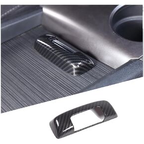 Armrest Box Handle Switch Cover Trim for Honda Pilot 2016-2022/ Ridgeline 2020-2023/ Passport 2019-2023 Interior Decorative Protector Accessories ABS Material (Carbon Fiber Pattern)
