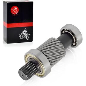 Input Shaft With Bearing Kit 21T/19T For EZGO TXT Golf Cart 1988 1989 1990 Electric Golf Cart 1994-up 26926G-01 26926G01 28095G01 28095-G01