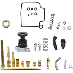 Carb Carburetor and Primer and Choke Rebuild Repair Kit Replacement for Honda TRX350 Rancher 350 2000 2001 2002 2003