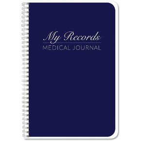 BookFactory Medical Appointments Journal/My Medical Records Appointment Log Book/Doctor Appointments Record Book Tracker - 100 Pages, 6" x 9", Wire-O (LOG-100-69CW-PP(Medical-Appointments))
