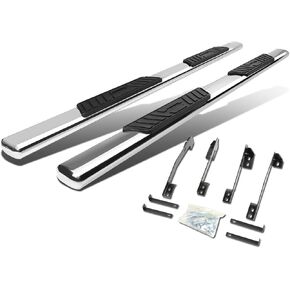 DNA MOTORING STEPB-5O-934-SS لوحات الجري ذات الخطوة الجانبية من الفولاذ المقاوم للصدأ مقاس 5 بوصات متوافقة مع 98-01 دودج رام 1500 كابينة ممتدة in Kuwait