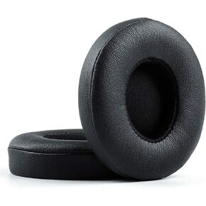 Solo 3 Earpads Replacement Ear Pads Protein PU Leather Ear Cushion Compatible with Beats by Dr. Dre Solo 2.0 Solo3 Wireless On-Ear Headphones (Aqua Blue)
