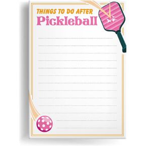 Seymour Butz Funny Memo Notepads - Funny Pickleball Gifts - Cute Note Pads