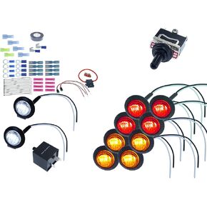 MCSADVENTURES ATV/UTV SXS Turn Signal DIY Street Legal Kit