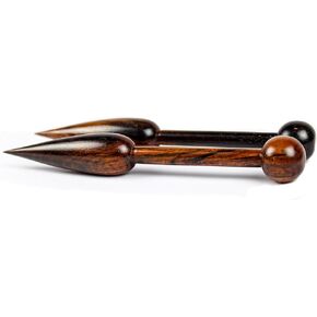 Yarn Rosewood Sorter | Fun Low-Tech Handmade Tool for Entangled Yarn to Sort & Stretch Out | Yarn Arts Crafts & Accessories | Nagina International
