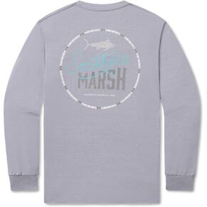 Ls FieldTec Heathered Tee - Marlin Time