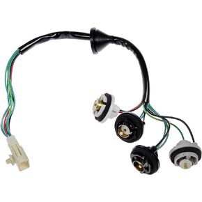 Dorman 645-554 Rear Tail Lamp Socket - 10 Wire Compatible with Select Toyota Models