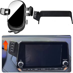 Car Phone Holder for Nissan Altima Auto Accessories [ Only for 2019-2024 Altima 8" Screen ] [ 7" & 12.3" Not usable ] [ Auto Lock Hands Free Cell Phone Mount Car fits for All Smartphones ]