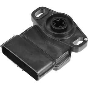 X AUTOHAUX Black Car Throttle Position Sensor Replacement MR578862 for Mitsubishi Lancer 2002-2006 for Mitsubishi Outlander 2003-2006