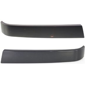 Front Right Passenger & Left Driver Side Pair Bumper Cover Bracket Grille Molding Trim Replacement For 2003-2006 Chevrolet Silverado Black Primed GM1212104 GM1213104 12335957 12335958