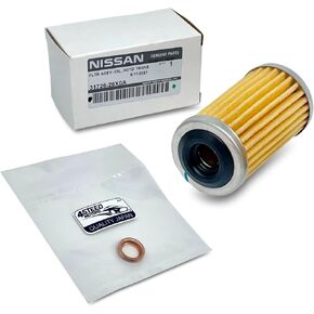 Car Transmission Oil Cooler Filter 31726‑28X0A + 4STEED MOTORS Drain plug Washer 11026-JA00A Compatible with Nissan Murano Sentra Versa Note Infiniti QX60 and more 31726-3JX0A 19318012 806989, TF930