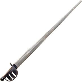 Red Dragon Armoury Synthetic Basket Hilt Sparring Sword-Silver Blade PR9032 Synthetic Basket Hilt Sparring Sword-Silver Blade