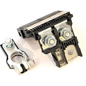 Combo Pack!! NEW 924-082 924082 Battery Fusible Fuselink Fuse w Positive Battery Terminal w Nuts for Sentra Quest Titan Cube EX35 G37 QX56 etc