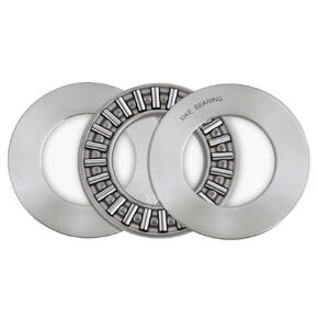 XIKE TC2435 Thrust Needle Roller Bearings with Washers 1-1/2" Bore 2-3/16" OD 5/64" Width 3pcs