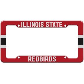 Illinois State University Stripes License Plate Tag Frame