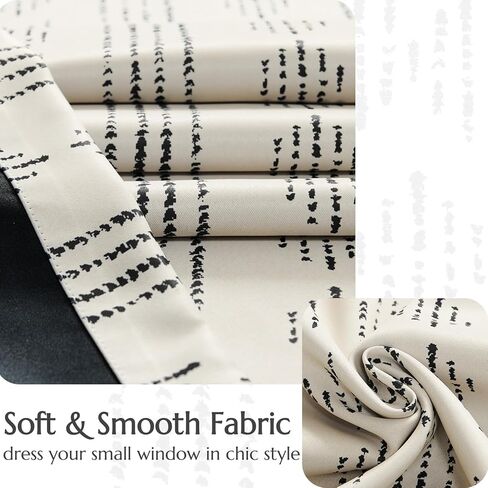 jinchan Boho Valance 95% Blackout Gold Geometric Foil Printed Valance for Kitchen Living Room Modern Farmhouse Room Darkening Bedroom Window Treatment Rod Pocket 1 Panel 16 Inch White in Kuwait