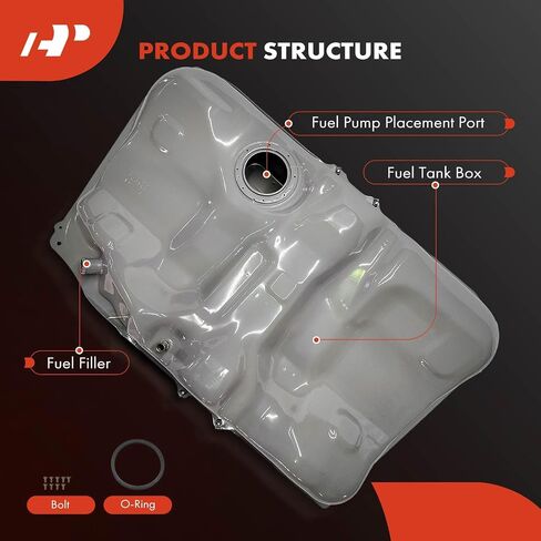 A-Premium Fuel Tank with O-Ring Compatible with Toyota Camry 2004-2006 2.4L 3.0L 3.3L, Camry 2007-2011, Avalon 2005-2012, Solara 2004-2008 & Lexus ES350 2007-2013, ES330 2004-2006, Gas in Saudi Arabia
