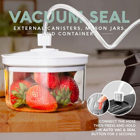 Avid Armor - آلة إغلاق الفراغ AVS7900، جهاز ختم الطعام بالفراغ للأغذية، آلة تعبئة الفراغ لختم اللحوم، آلات إغلاق الفراغ المدمجة مع شريط ختم الفراغ مقاس 12 بوصة in Kuwait