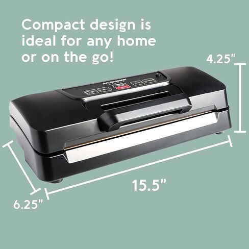 Avid Armor - آلة إغلاق الفراغ AVS7900، جهاز ختم الطعام بالفراغ للأغذية، آلة تعبئة الفراغ لختم اللحوم، آلات إغلاق الفراغ المدمجة مع شريط ختم الفراغ مقاس 12 بوصة in Kuwait