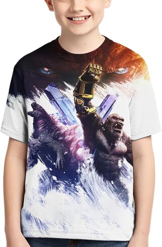 تي شيرت جديد بأكمام قصيرة من Monster Shirt Movie للأولاد والبنات in Saudi Arabia