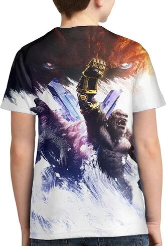 تي شيرت جديد بأكمام قصيرة من Monster Shirt Movie للأولاد والبنات in Saudi Arabia