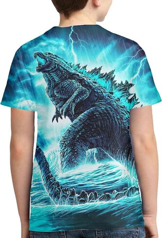 Monster Shirt Movie Short Sleeved Novelty T-Shirt for Boy and Girl in Saudi Arabia