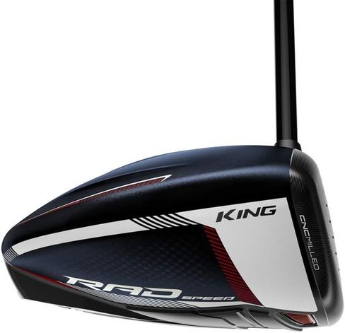 Cobra Golf 2021 Radspeed Driver Matte Peacoat-Red (اليد اليمنى للرجال، Project X Hzrdrus RDX Blue، X Flex، 9)، قياسي in Kuwait