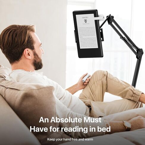 RF Remote Control Page Turner for Kindle Paperwhite Accessories Ipad Reading Kobo Surface Comics/Novels Tablets Android Taking Photos Camera Video Recording Remote Triggers in Saudi Arabia