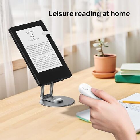 RF Remote Control Page Turner for Kindle Paperwhite Accessories Ipad Reading Kobo Surface Comics/Novels Tablets Android Taking Photos Camera Video Recording Remote Triggers in Saudi Arabia