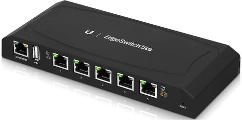 Ubiquiti ES-5XP - EdgeSwitch 5XP، 5 منافذ، PoE in Kuwait
